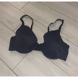 Maidenform DM7966 Demi Push Up Bra Lined Underwire Womens 34D Black